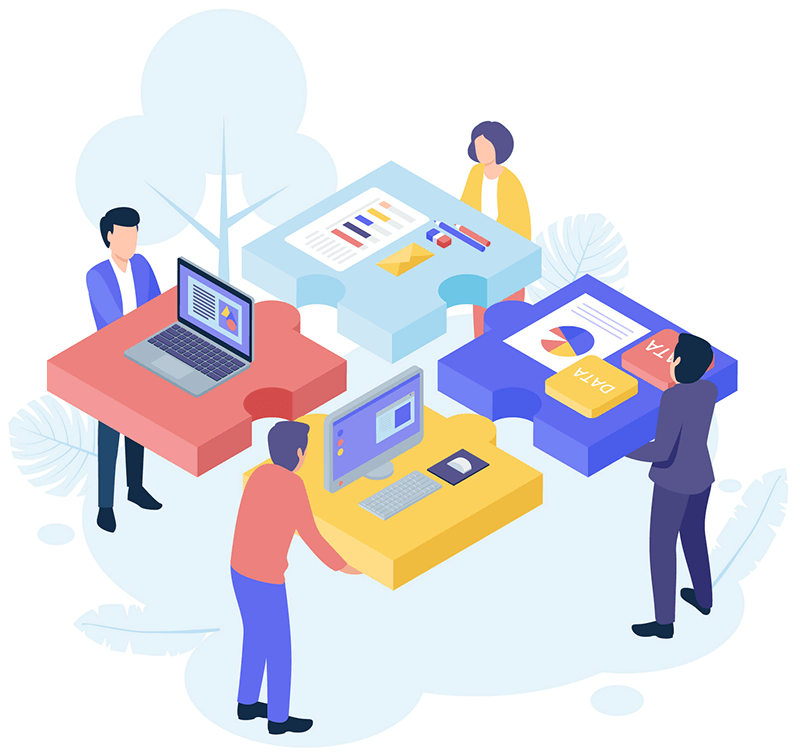 Tech team working NexSiteTech